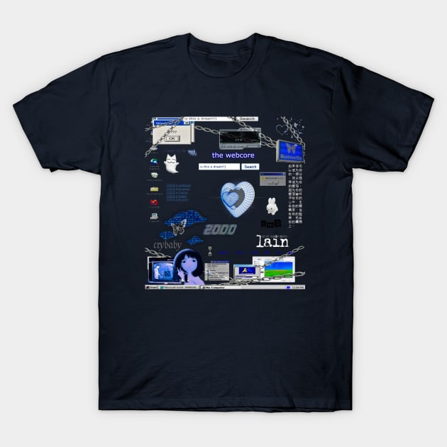 Aesthetic blue shirt sales